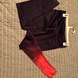 Zyia crop leggings. Size 8/10